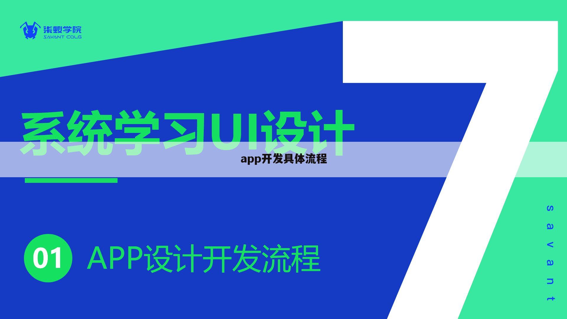 app开发具体流程