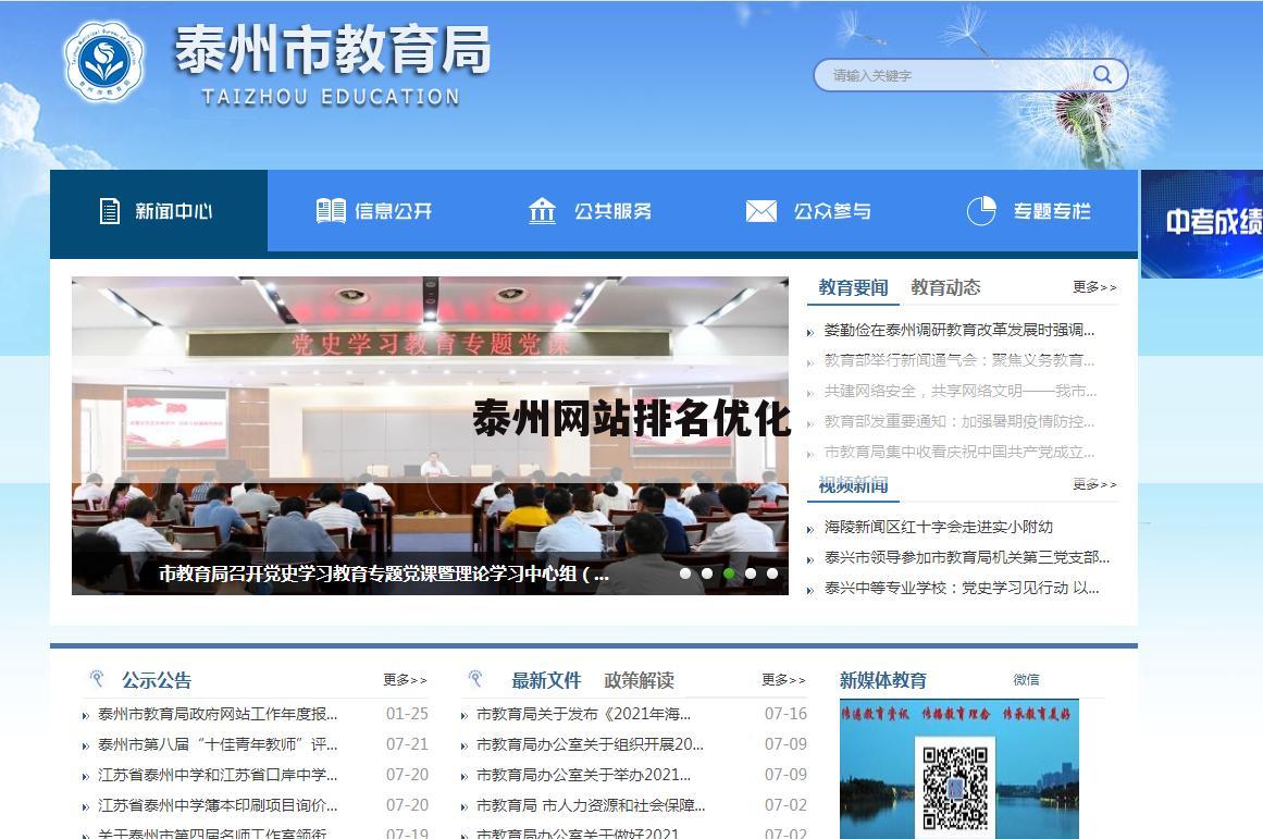 泰州网站排名优化