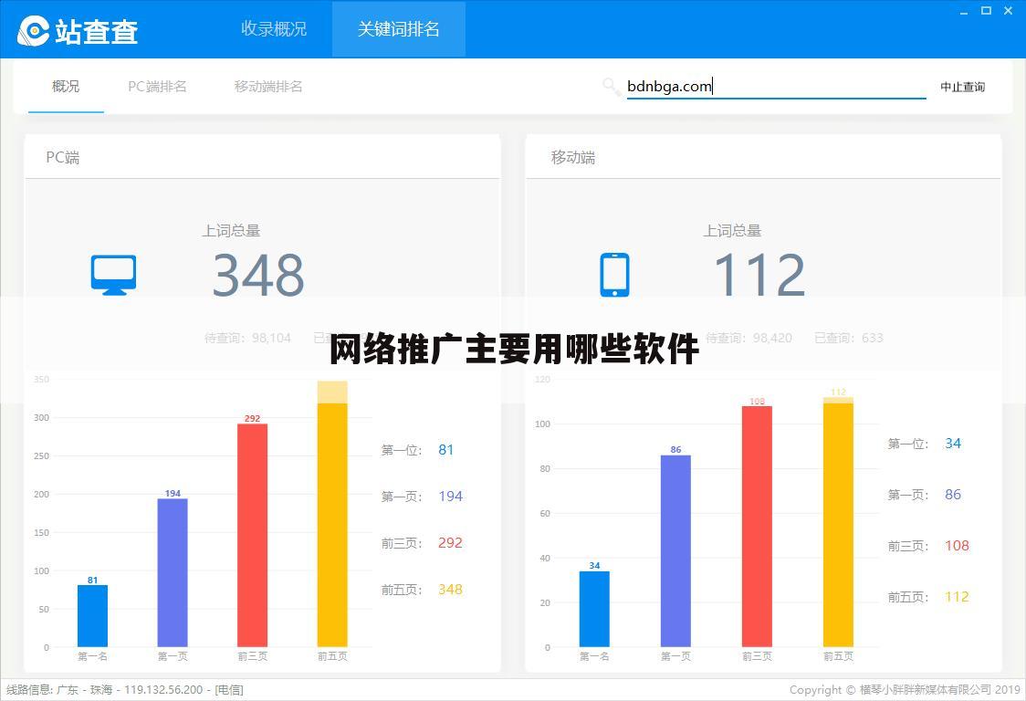 网络推广主要用哪些软件