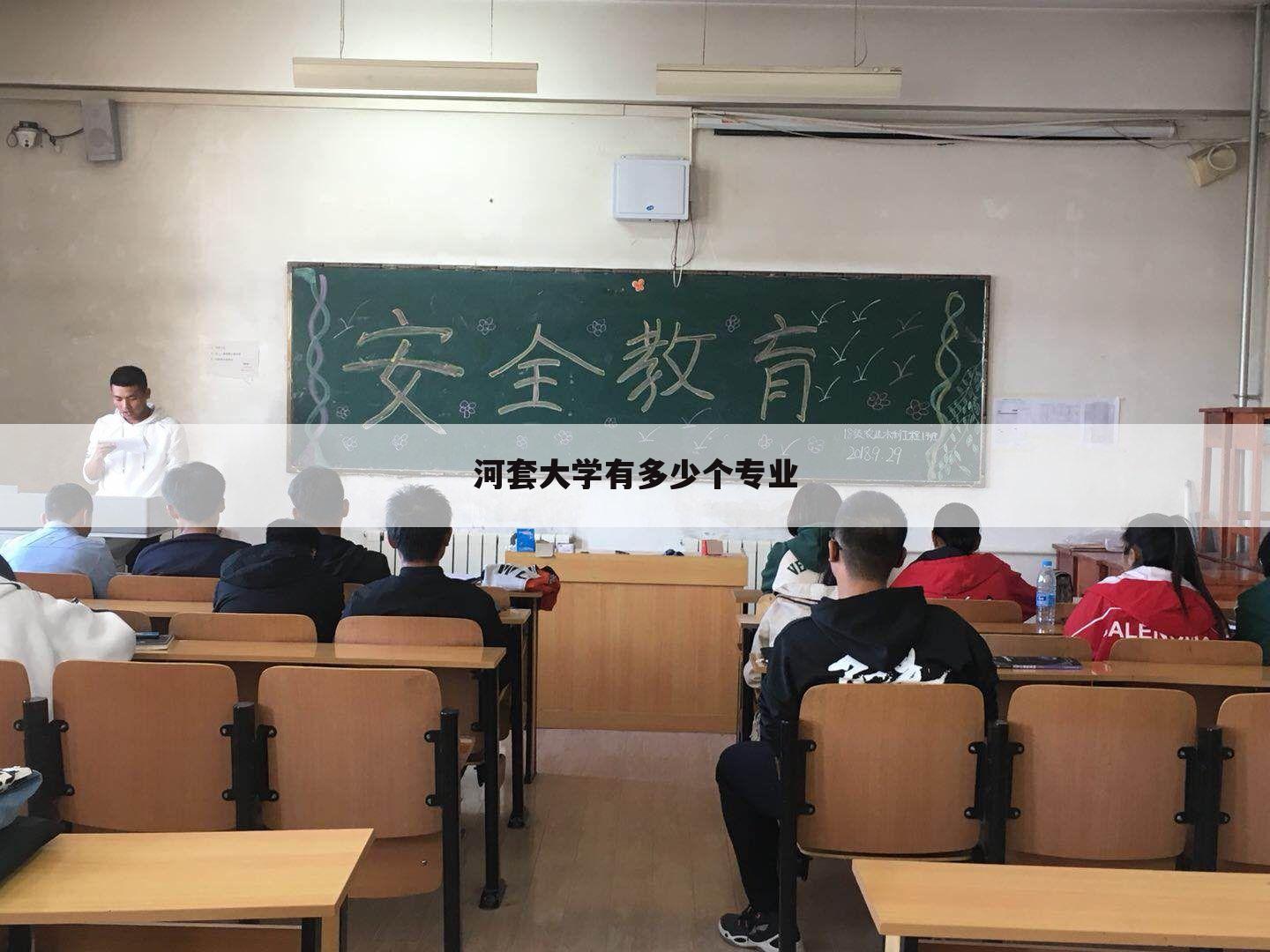 河套大学有多少个专业
