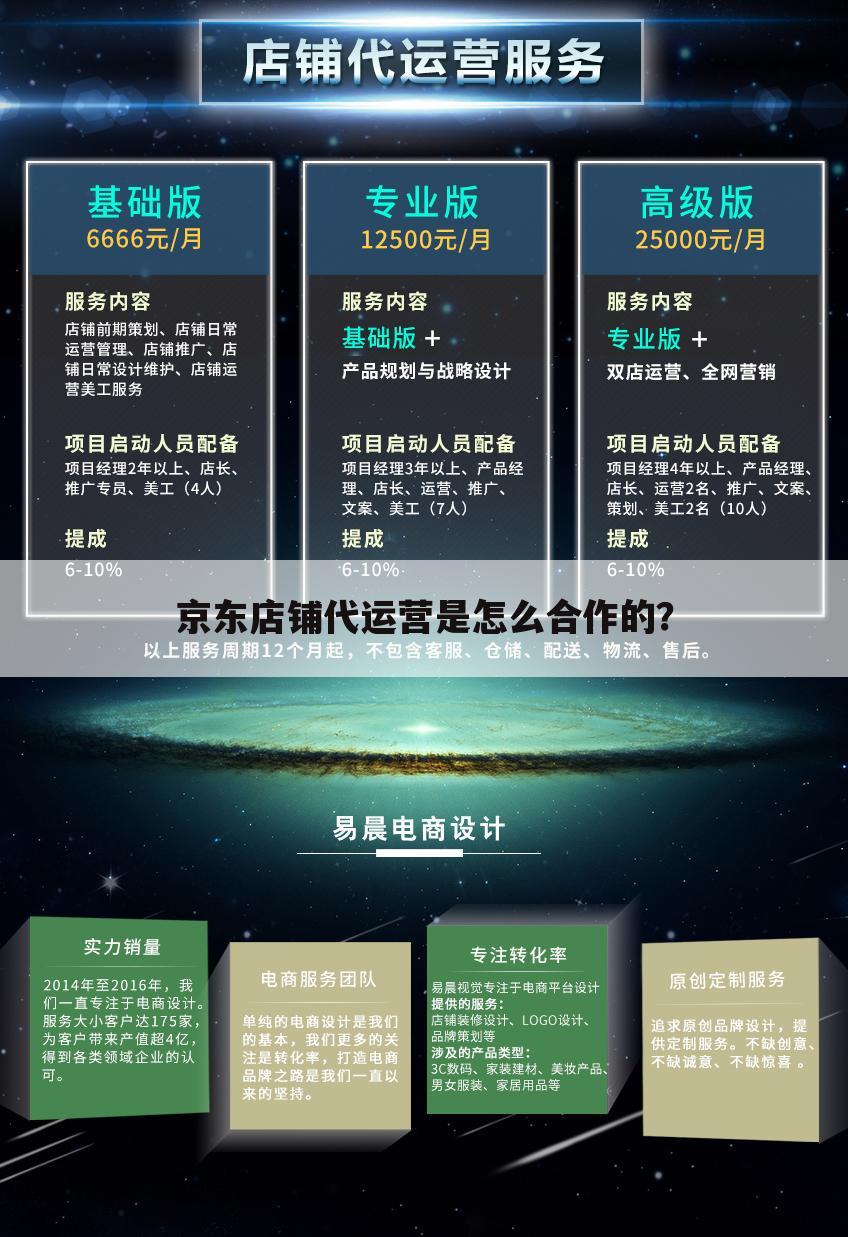京东店铺代运营是怎么合作的?