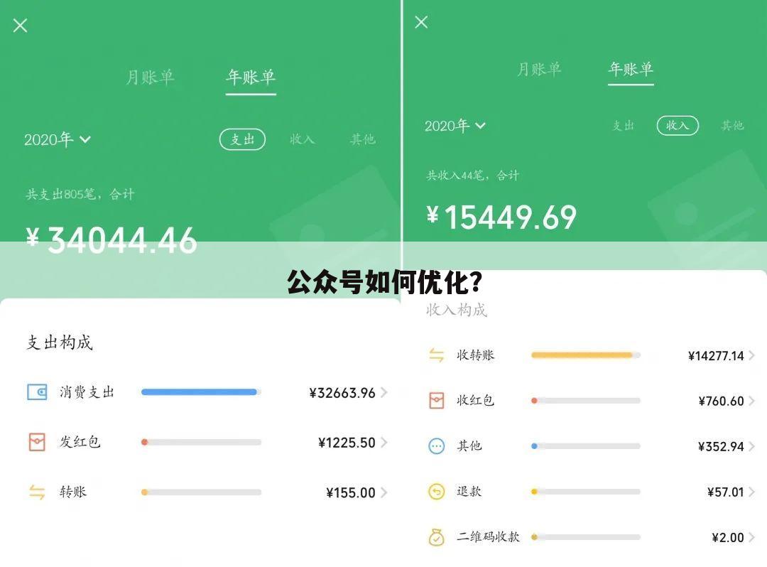 公众号如何优化？