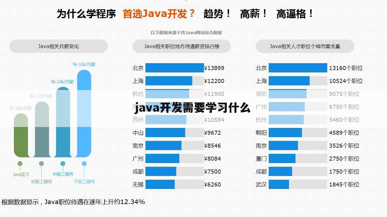 java开发需要学习什么