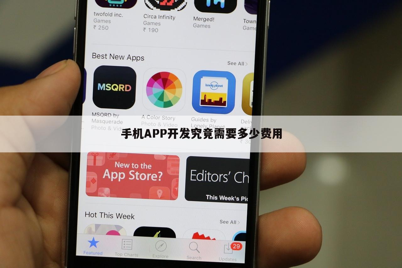 手机APP开发究竟需要多少费用