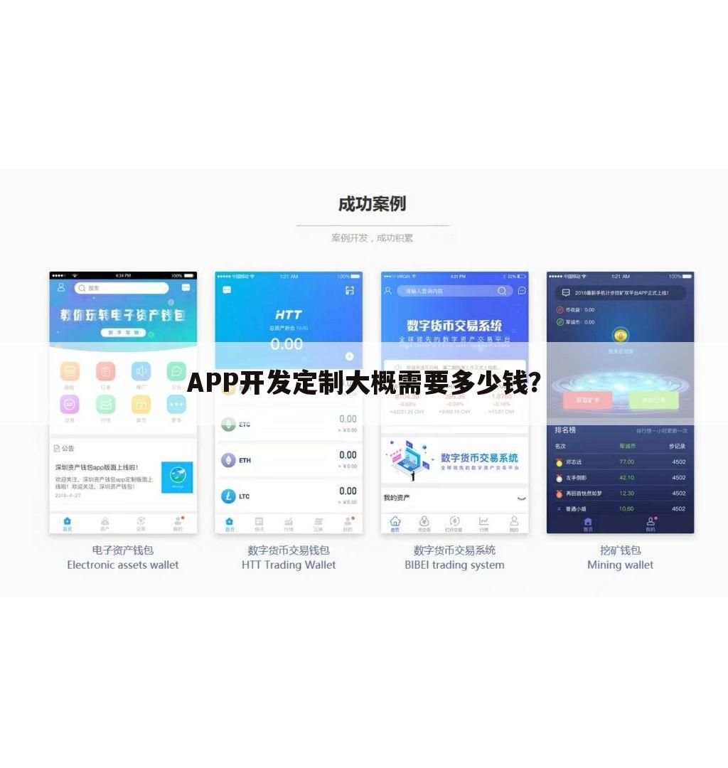 APP开发定制大概需要多少钱?
