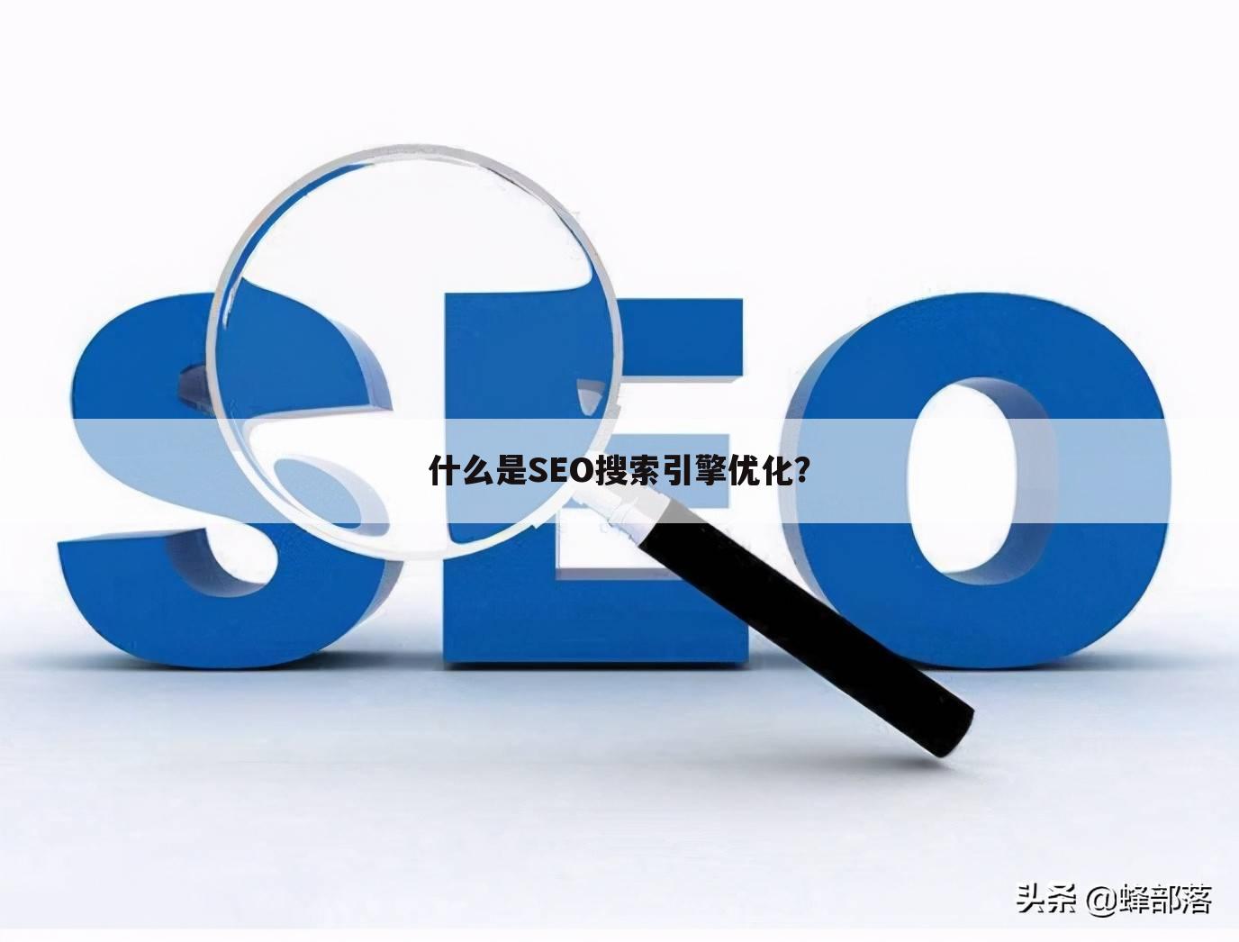 什么是SEO搜索引擎优化？