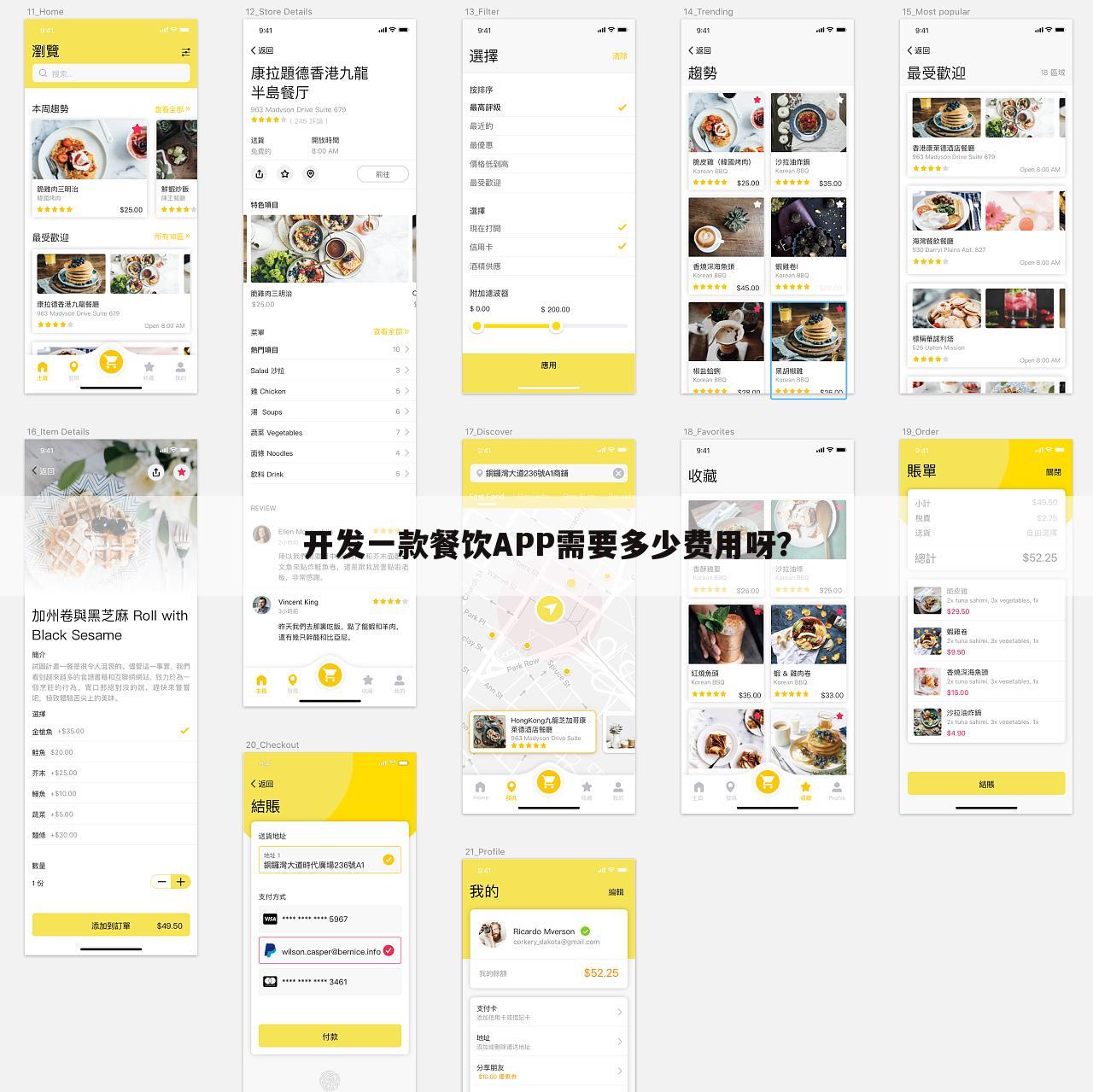 开发一款餐饮APP需要多少费用呀?