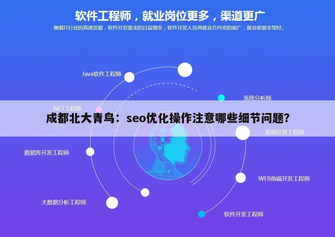 成都北大青鸟：seo优化操作注意哪些细节问题？