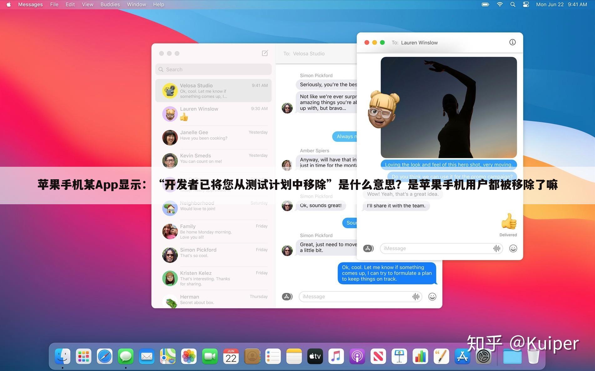 苹果手机某App显示:“开发者已将您从测试计划中移除”是什么意思?是苹果手机用户都被移除了嘛