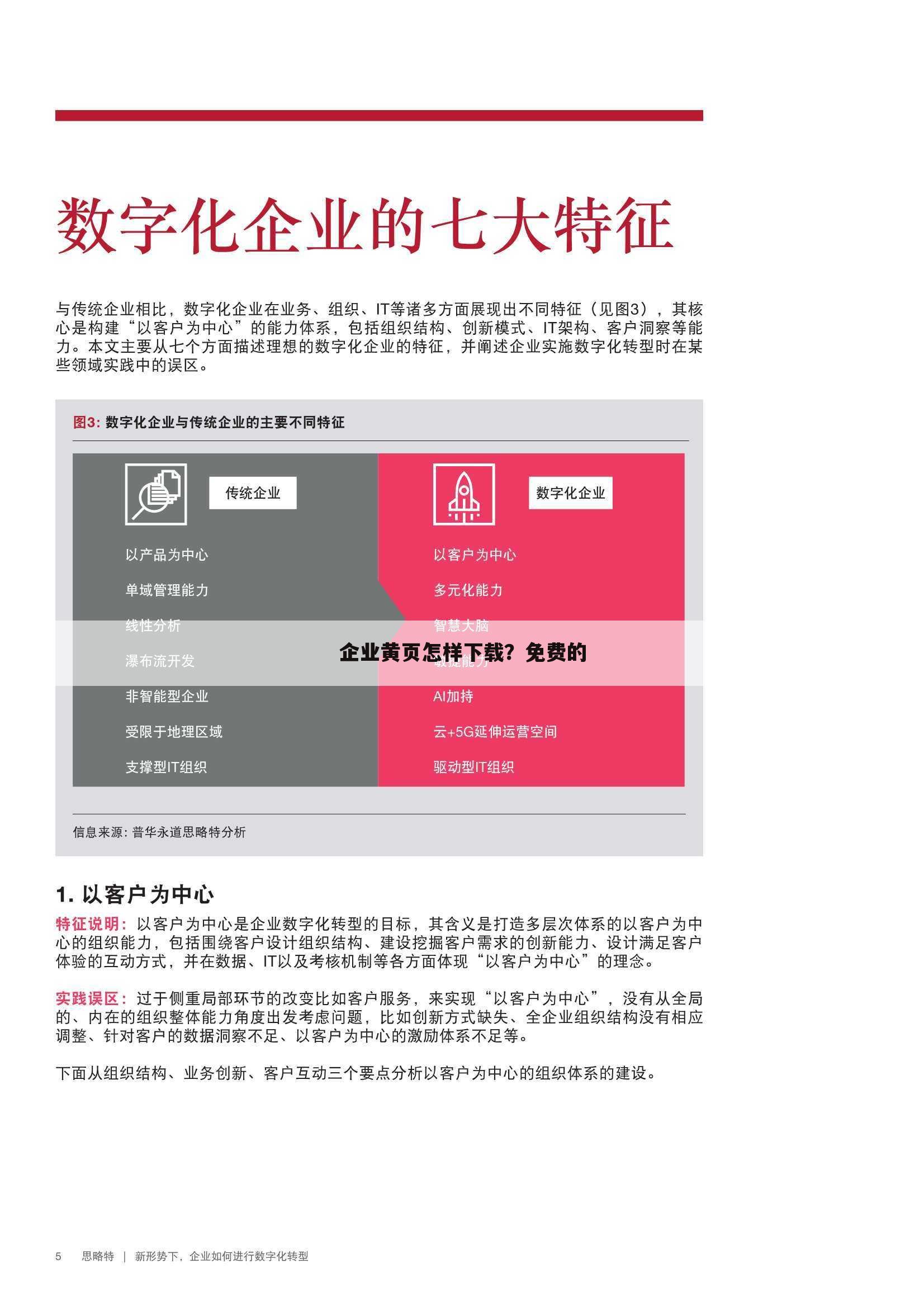 企业黄页怎样下载?免费的