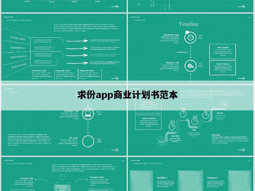 求份app商业计划书范本