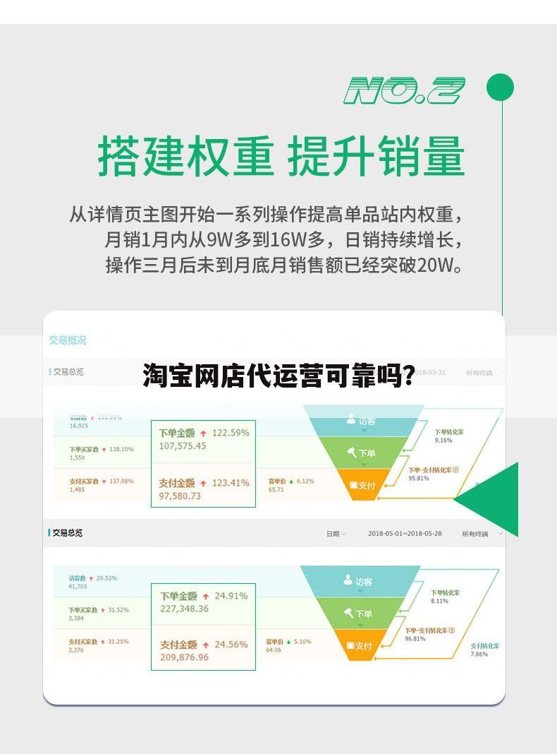 淘宝网店代运营可靠吗？