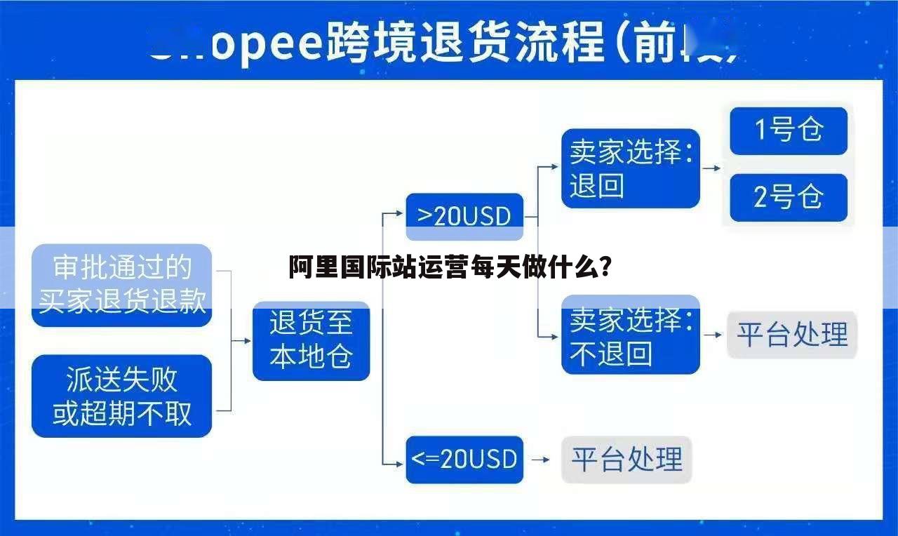 阿里国际站运营每天做什么？