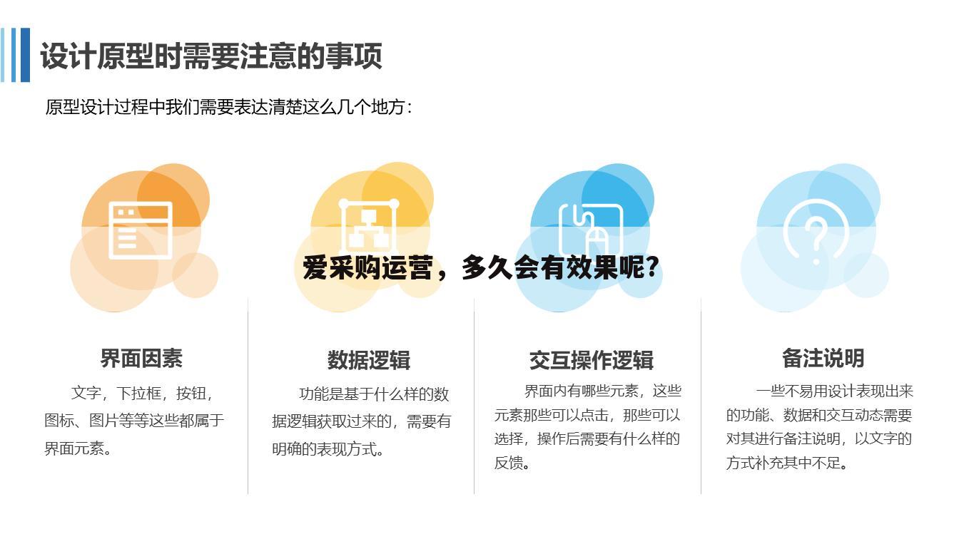 爱采购运营，多久会有效果呢?