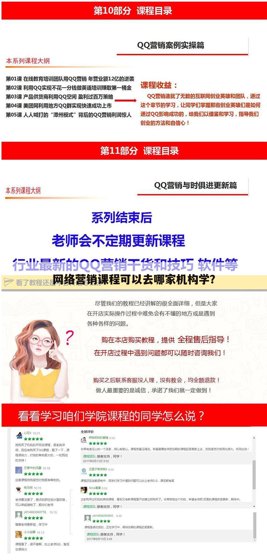 网络营销课程可以去哪家机构学?