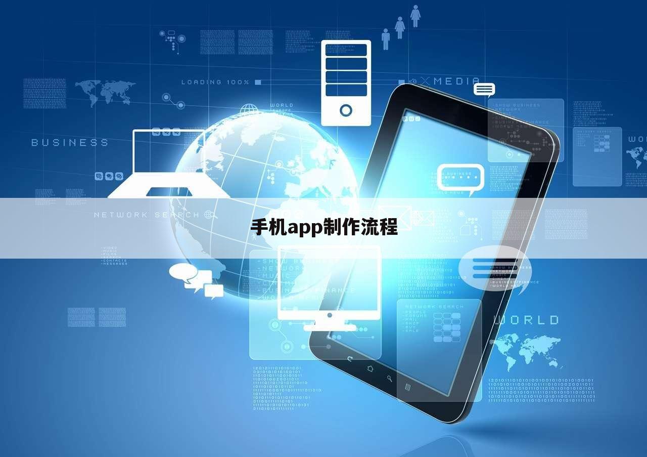 手机app制作流程