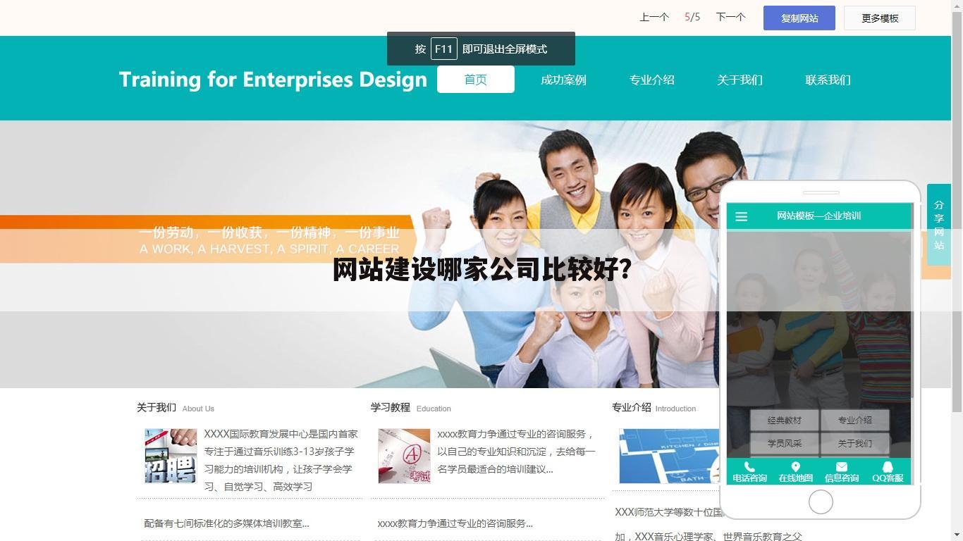 网站建设哪家公司比较好?