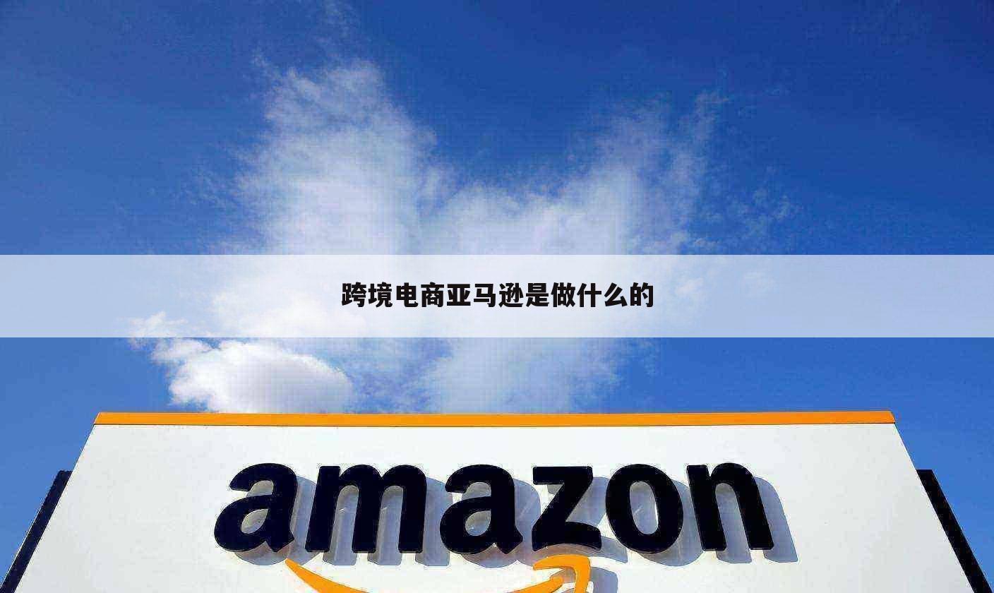跨境电商亚马逊是做什么的