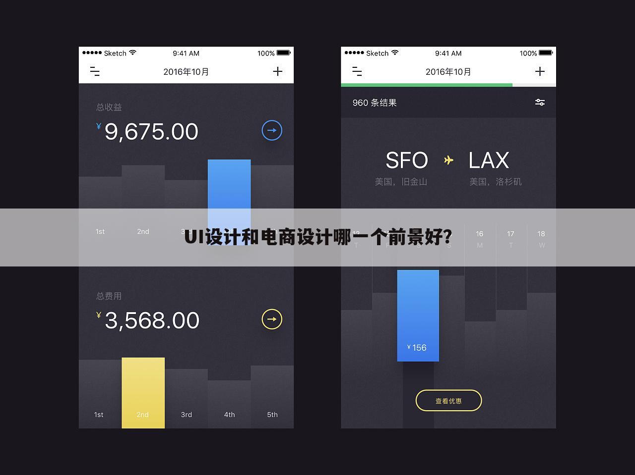 UI设计和电商设计哪一个前景好?