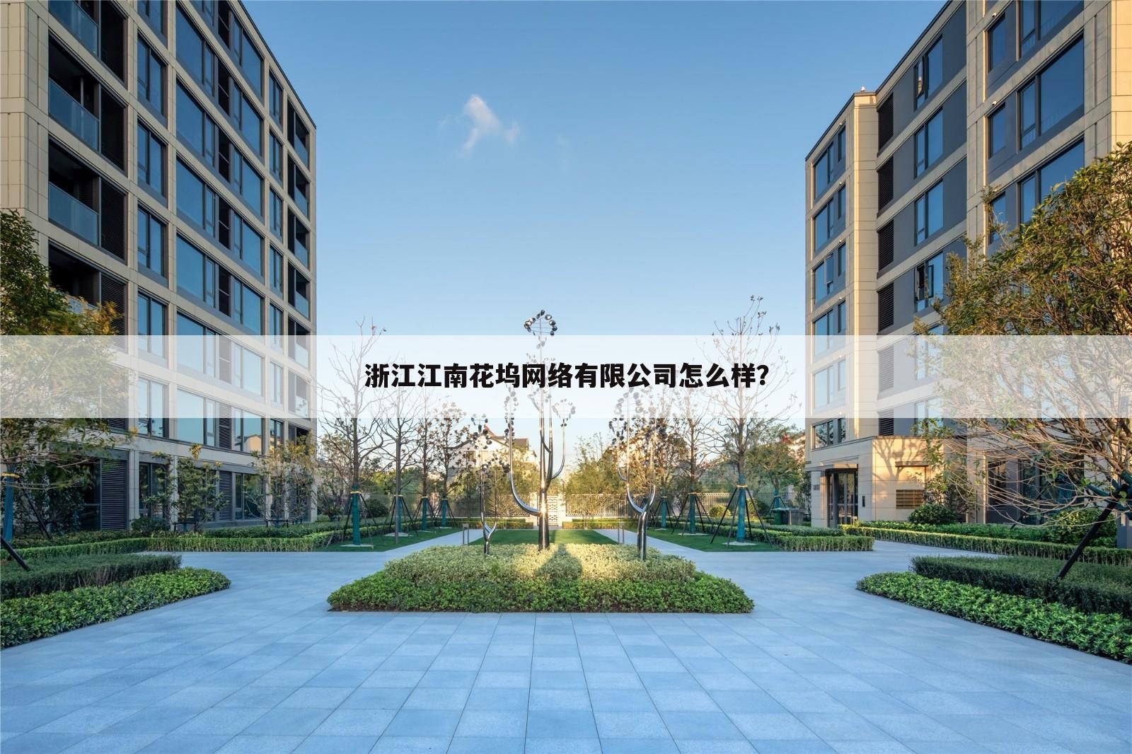 浙江江南花坞网络有限公司怎么样?