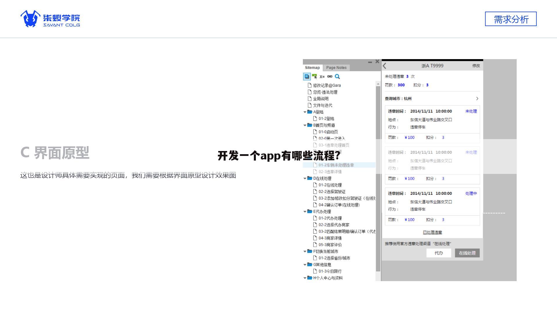 开发一个app有哪些流程?