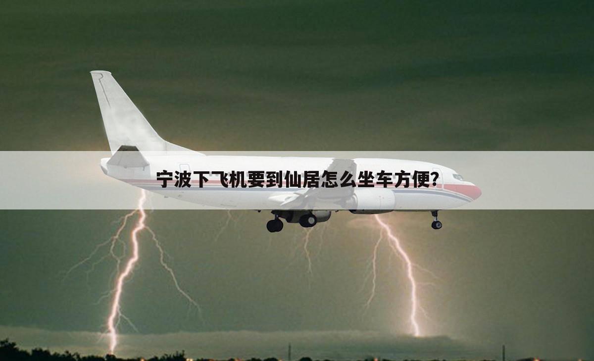 宁波下飞机要到仙居怎么坐车方便?