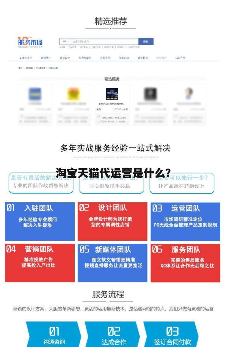 淘宝天猫代运营是什么?