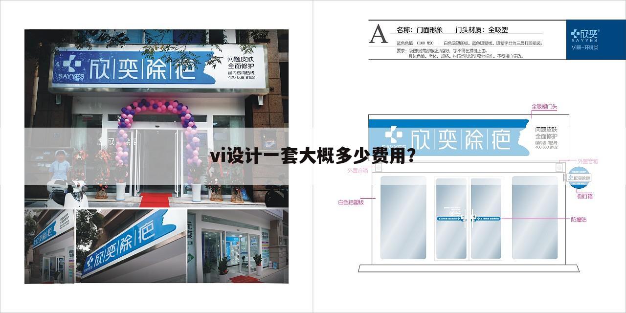vi设计一套大概多少费用?