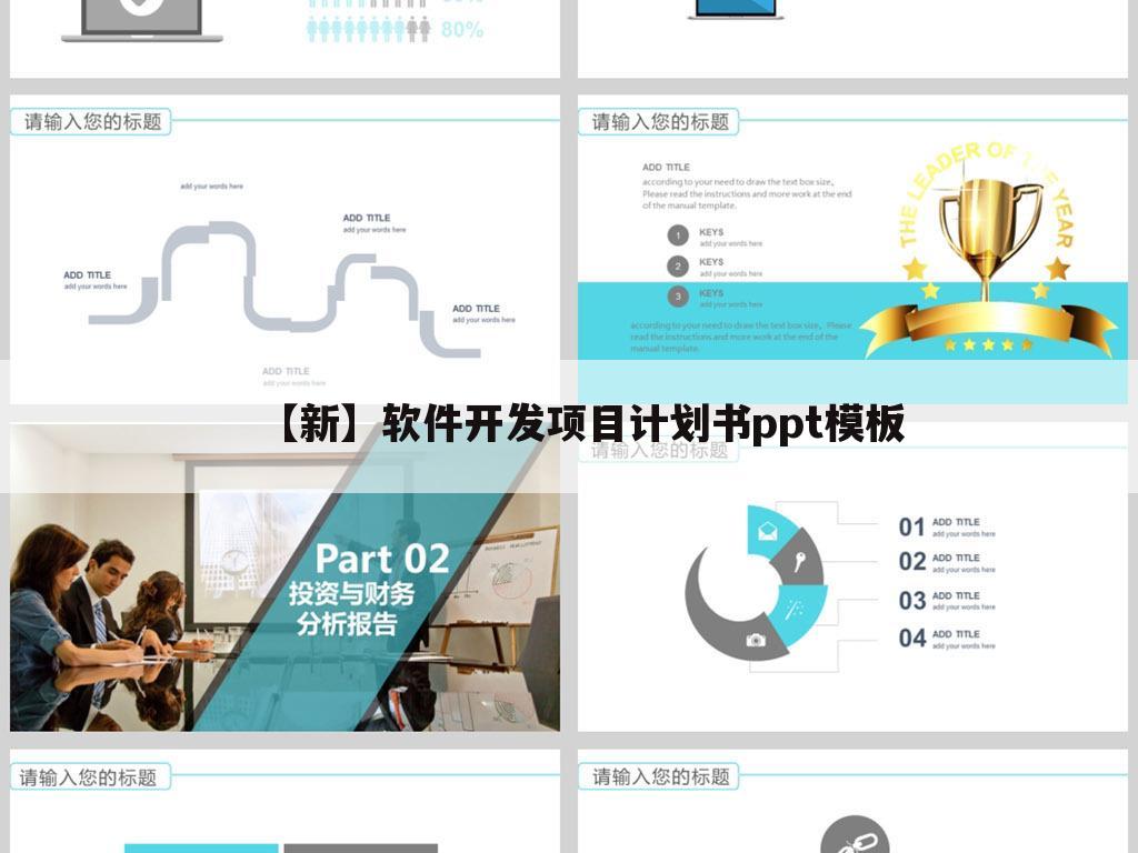 【新】软件开发项目计划书ppt模板