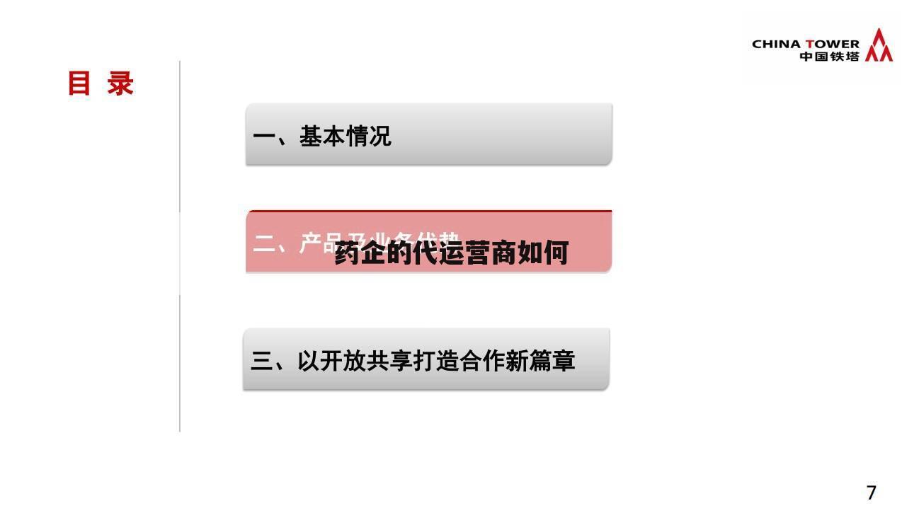 药企的代运营商如何