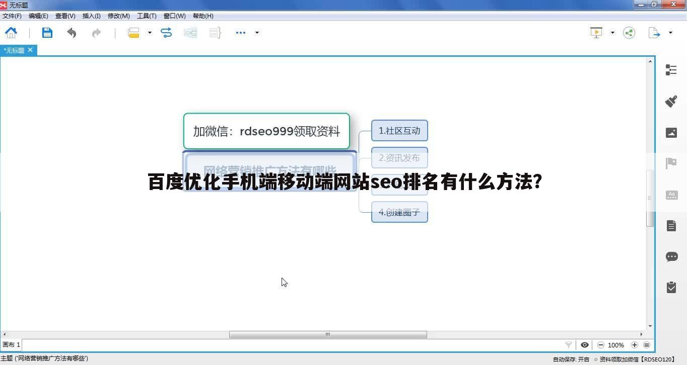 百度优化手机端移动端网站seo排名有什么方法？