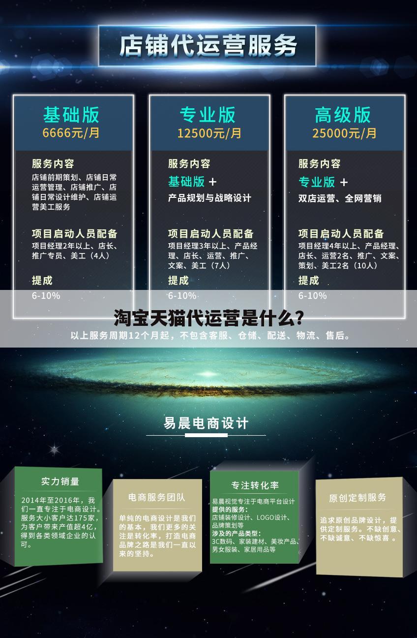 淘宝天猫代运营是什么？