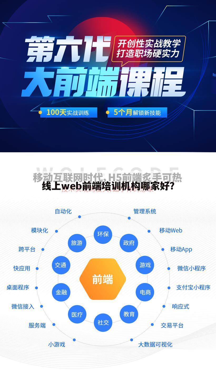 线上web前端培训机构哪家好?