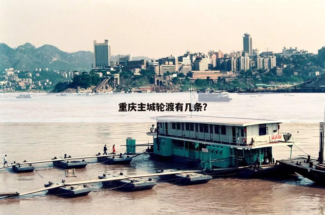 重庆主城轮渡有几条?