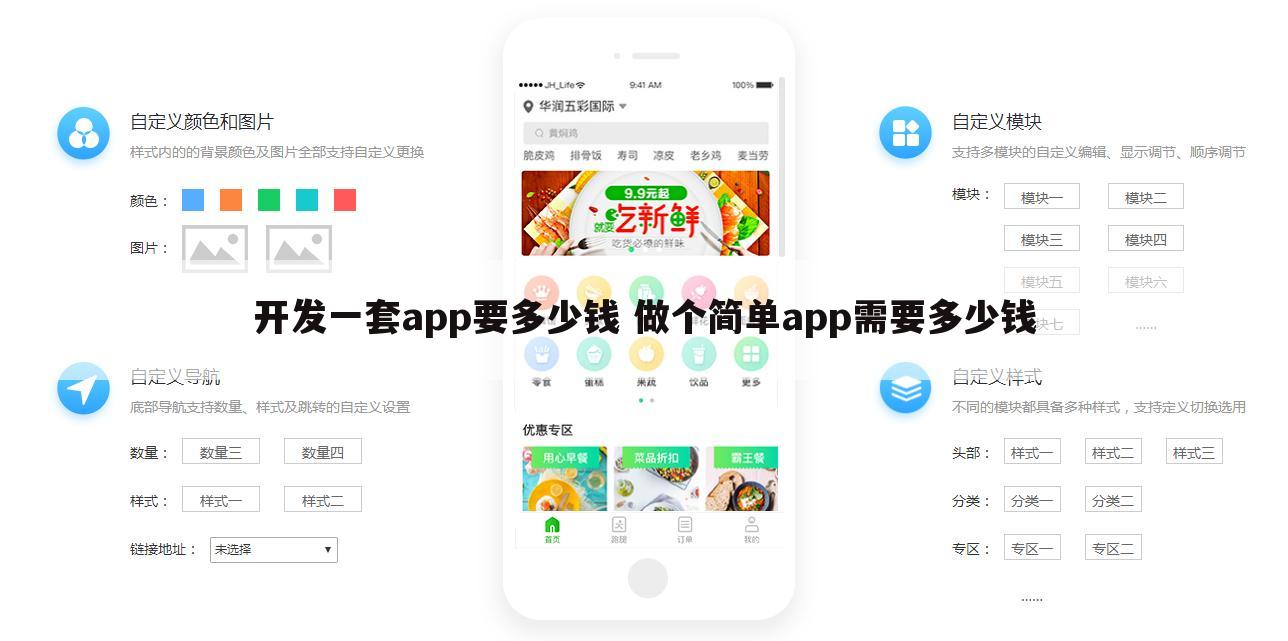 开发一套app要多少钱 做个简单app需要多少钱