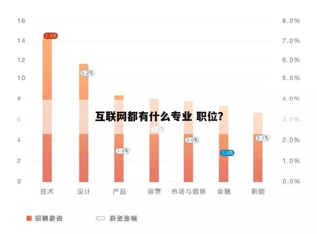 互联网都有什么专业 职位？