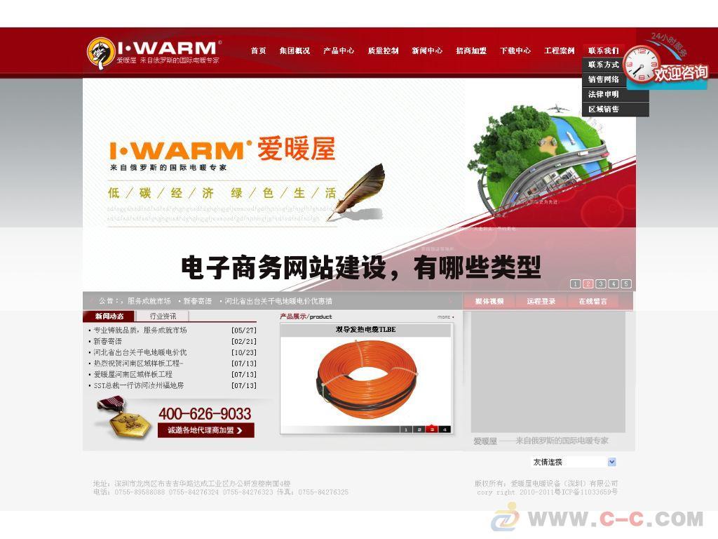 电子商务网站建设，有哪些类型