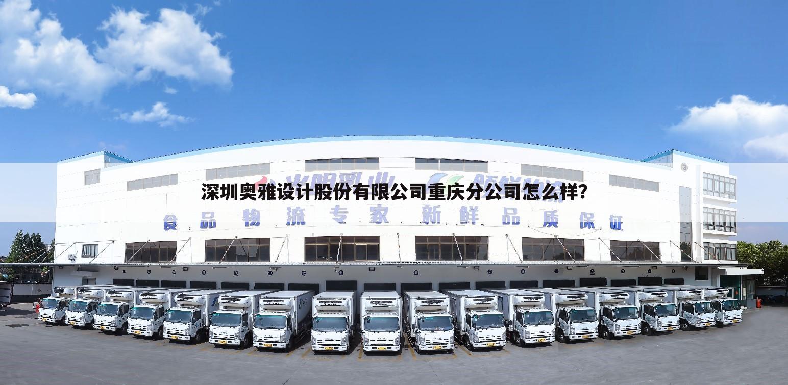深圳奥雅设计股份有限公司重庆分公司怎么样？