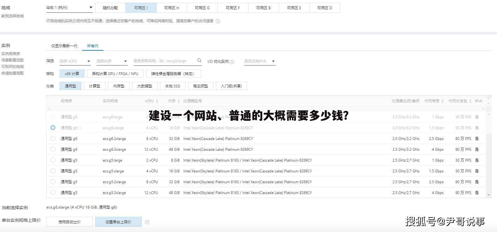 建设一个网站、普通的大概需要多少钱？