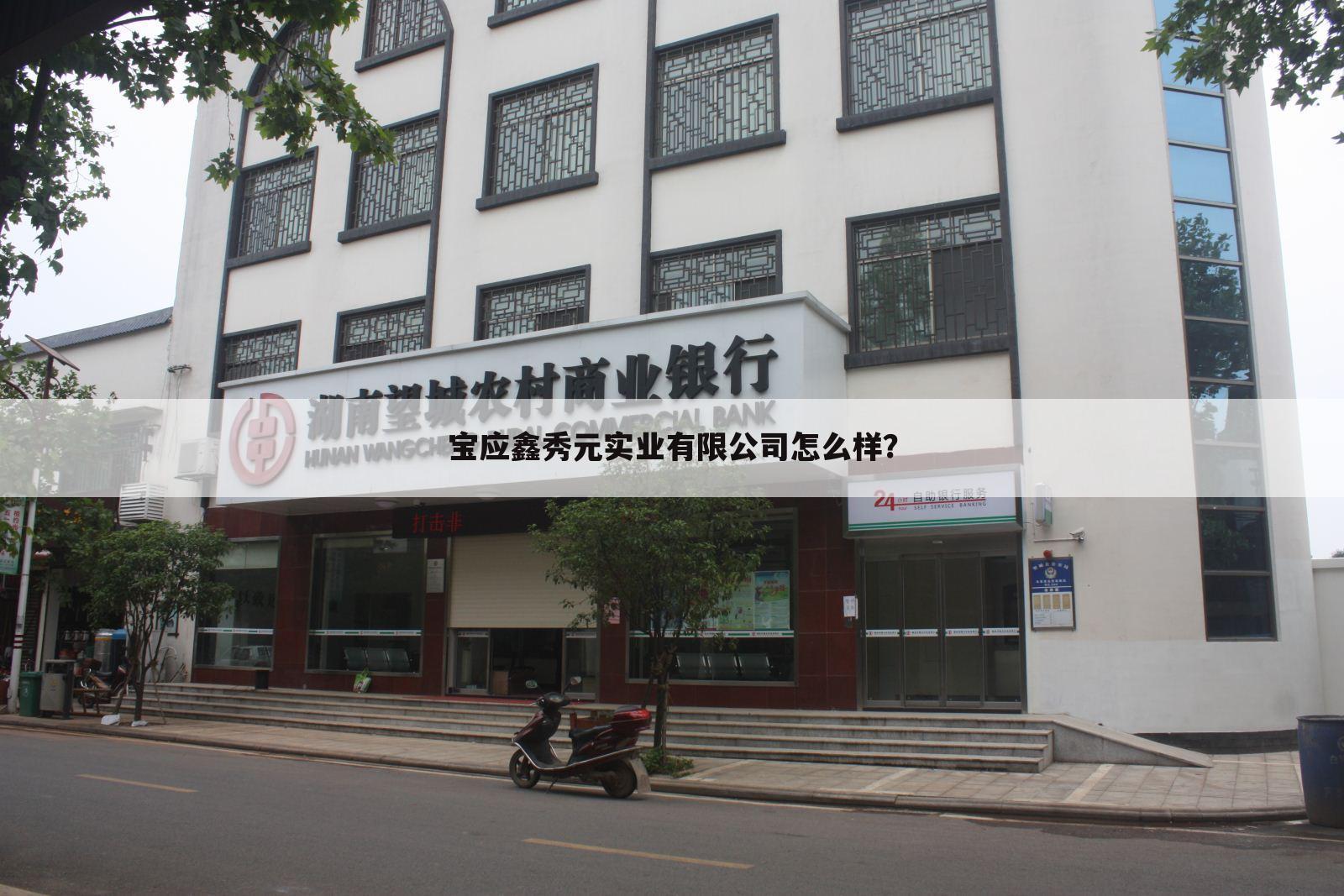 宝应鑫秀元实业有限公司怎么样？