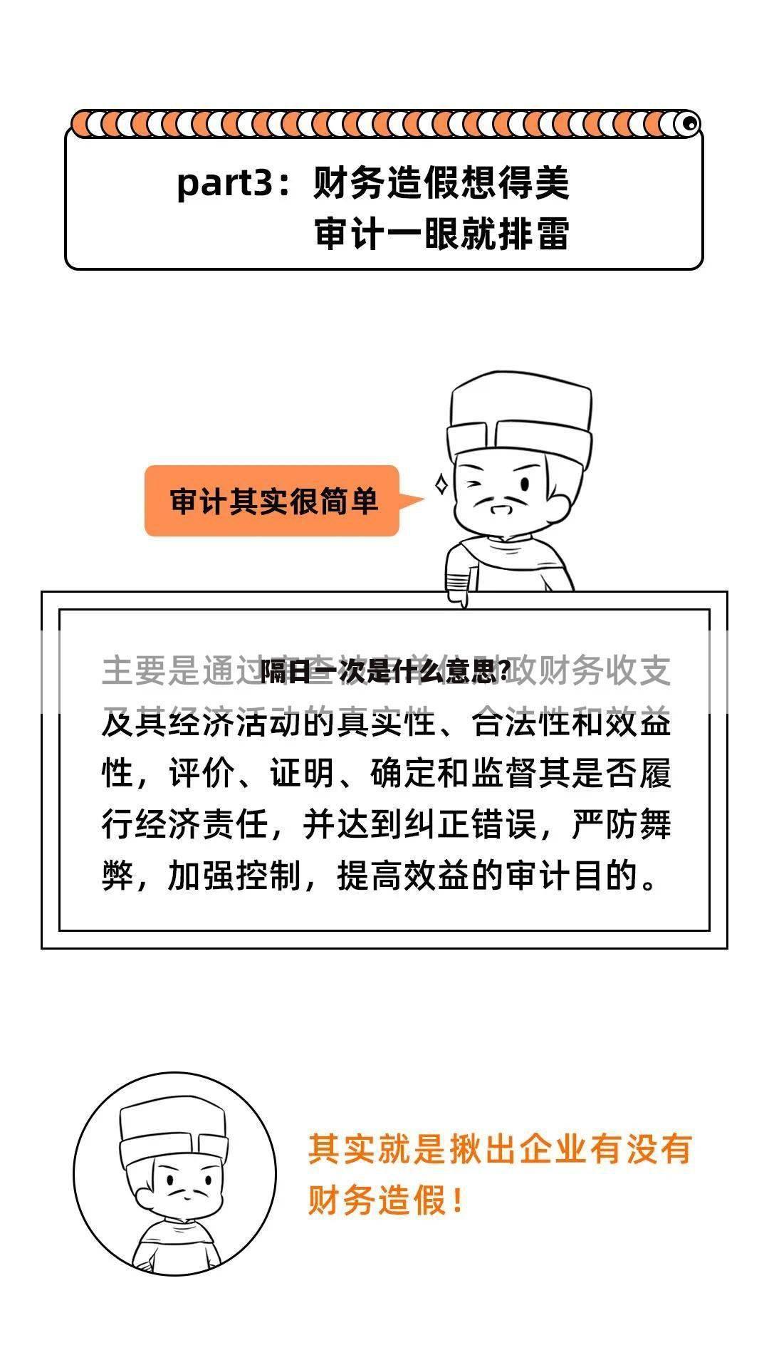 隔日一次是什么意思?