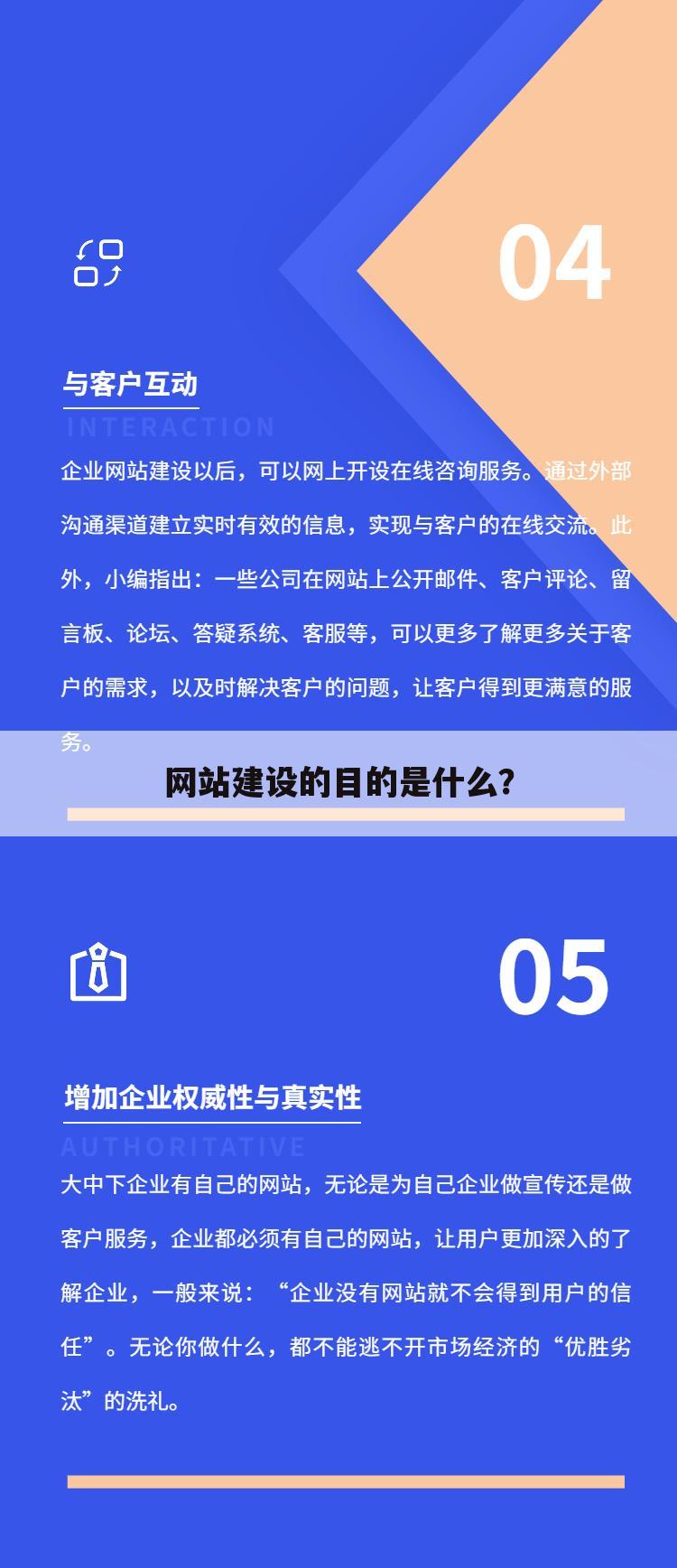 网站建设的目的是什么?