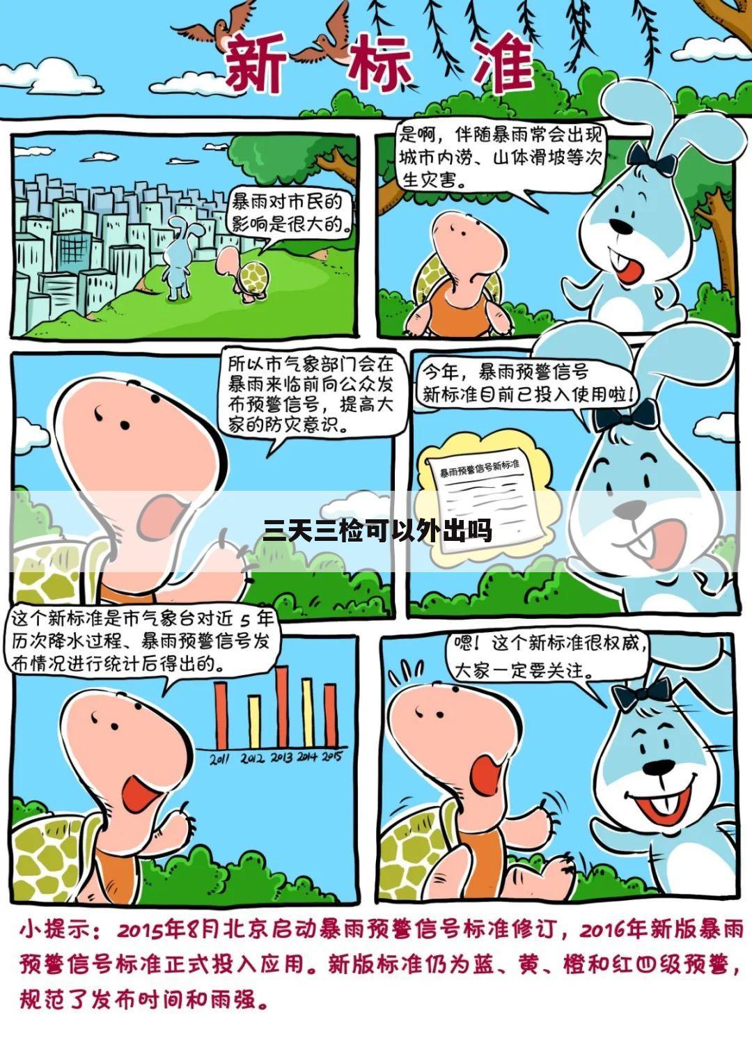 三天三检可以外出吗