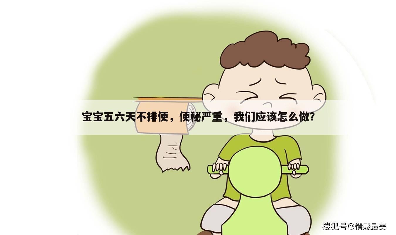 宝宝五六天不排便,便秘严重,我们应该怎么做?