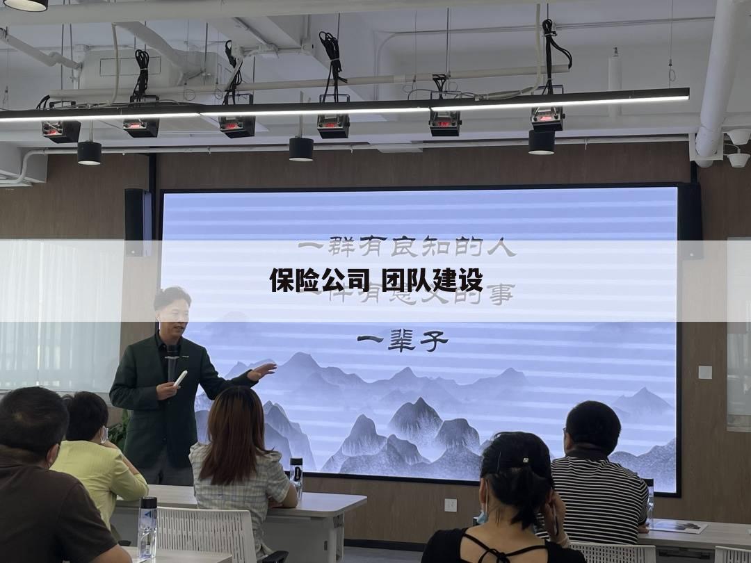 保险公司 团队建设