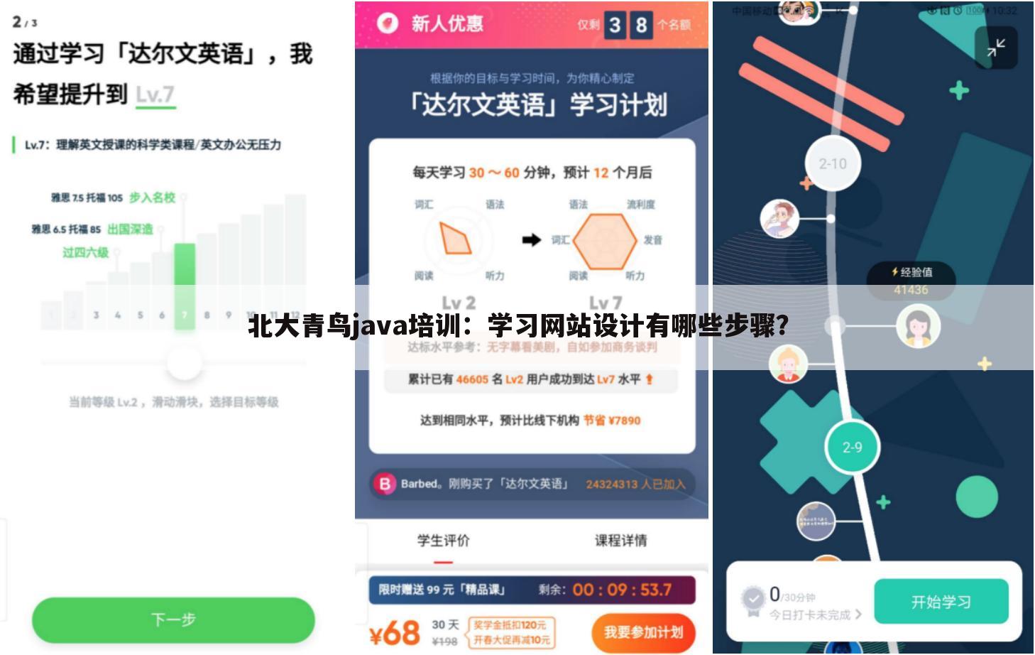 北大青鸟java培训:学习网站设计有哪些步骤?