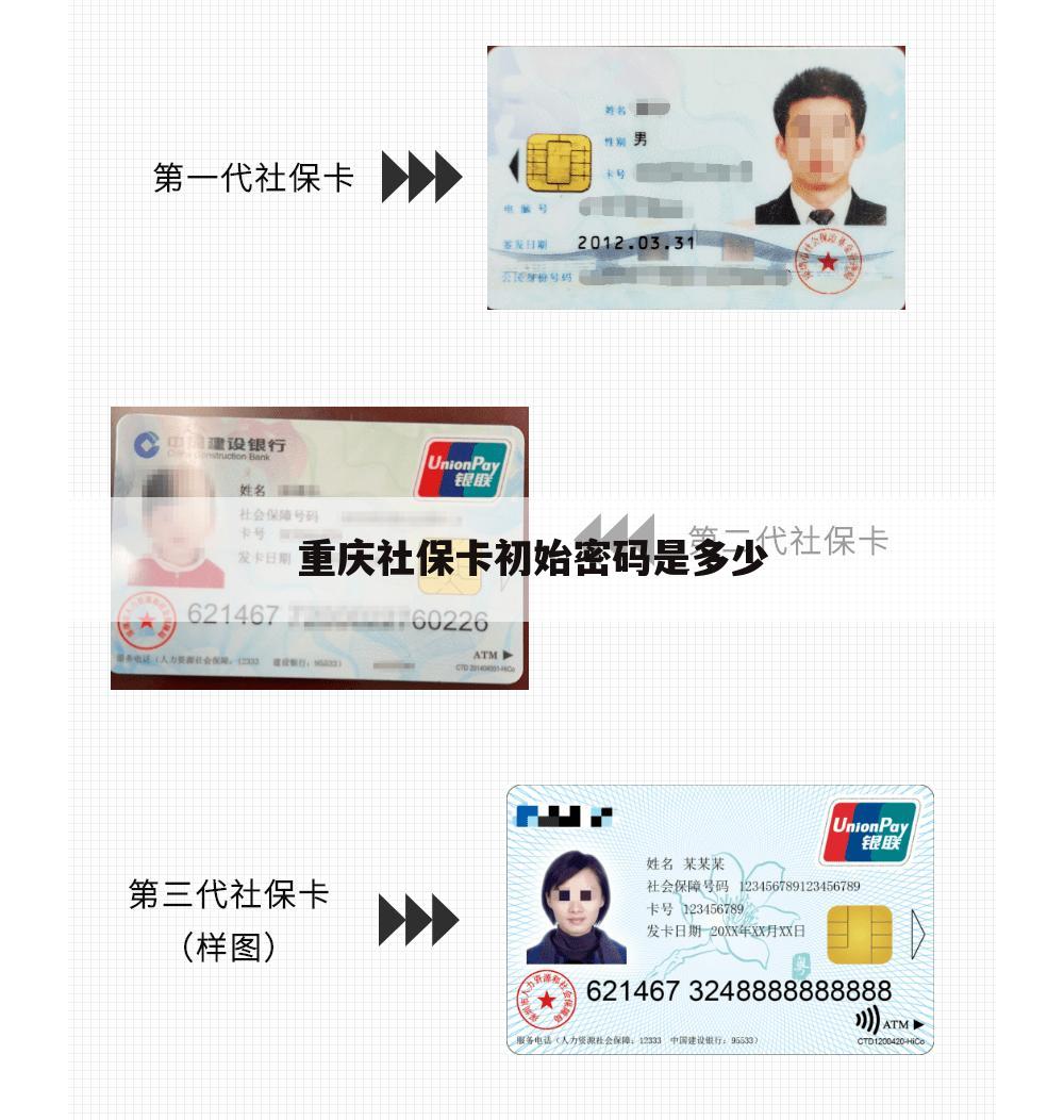 重庆社保卡初始密码是多少