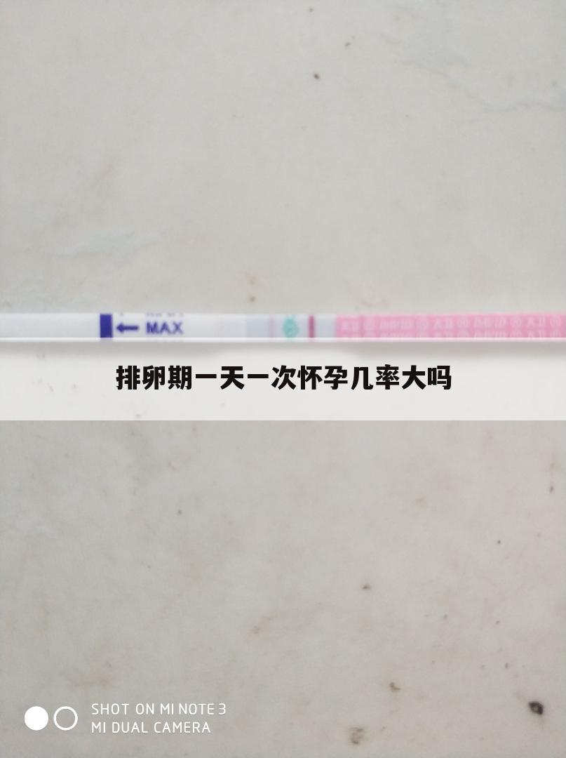 排卵期一天一次怀孕几率大吗