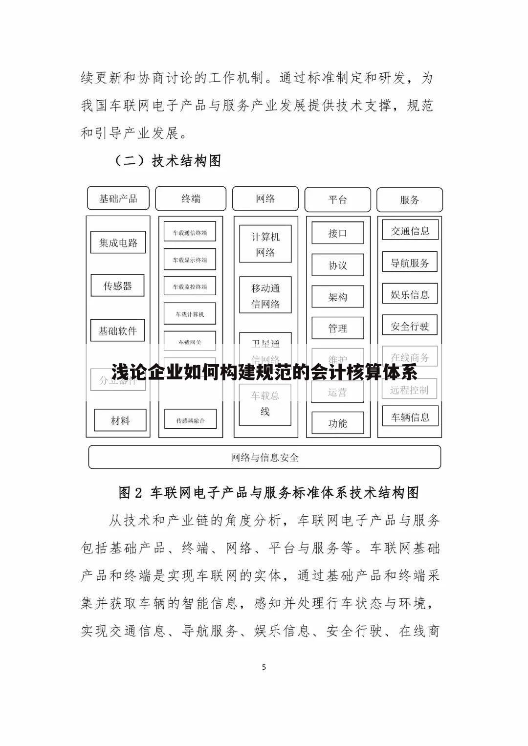 浅论企业如何构建规范的会计核算体系