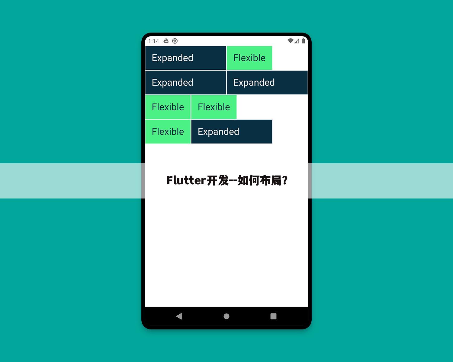 Flutter开发--如何布局?